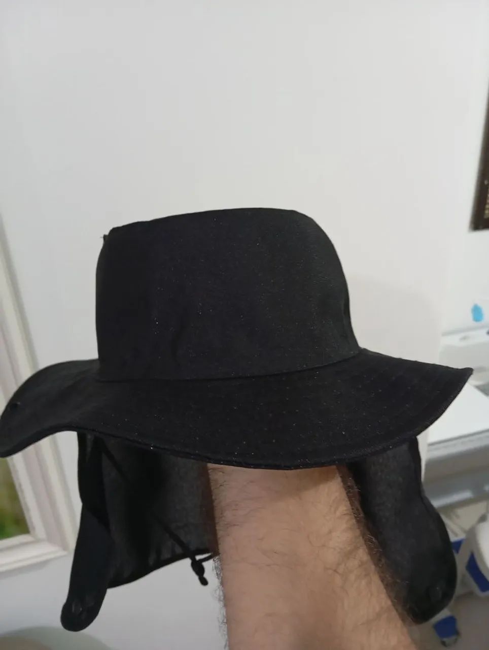 Chapéu Pescador com Proteção de Pescoço