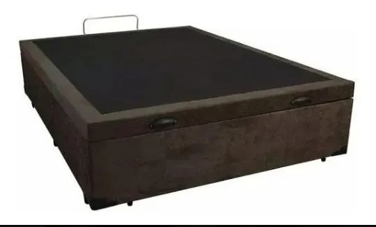 Cama box baú casal+ colchão D33 molas ensacadas!!  - Foto 3