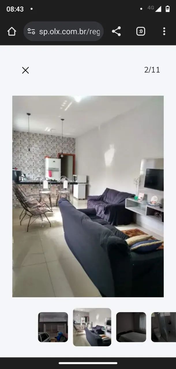 Casa em Elisiário-SP  Centro, com Dois quartos e edícula com banheiro e lavanderia - Foto 5
