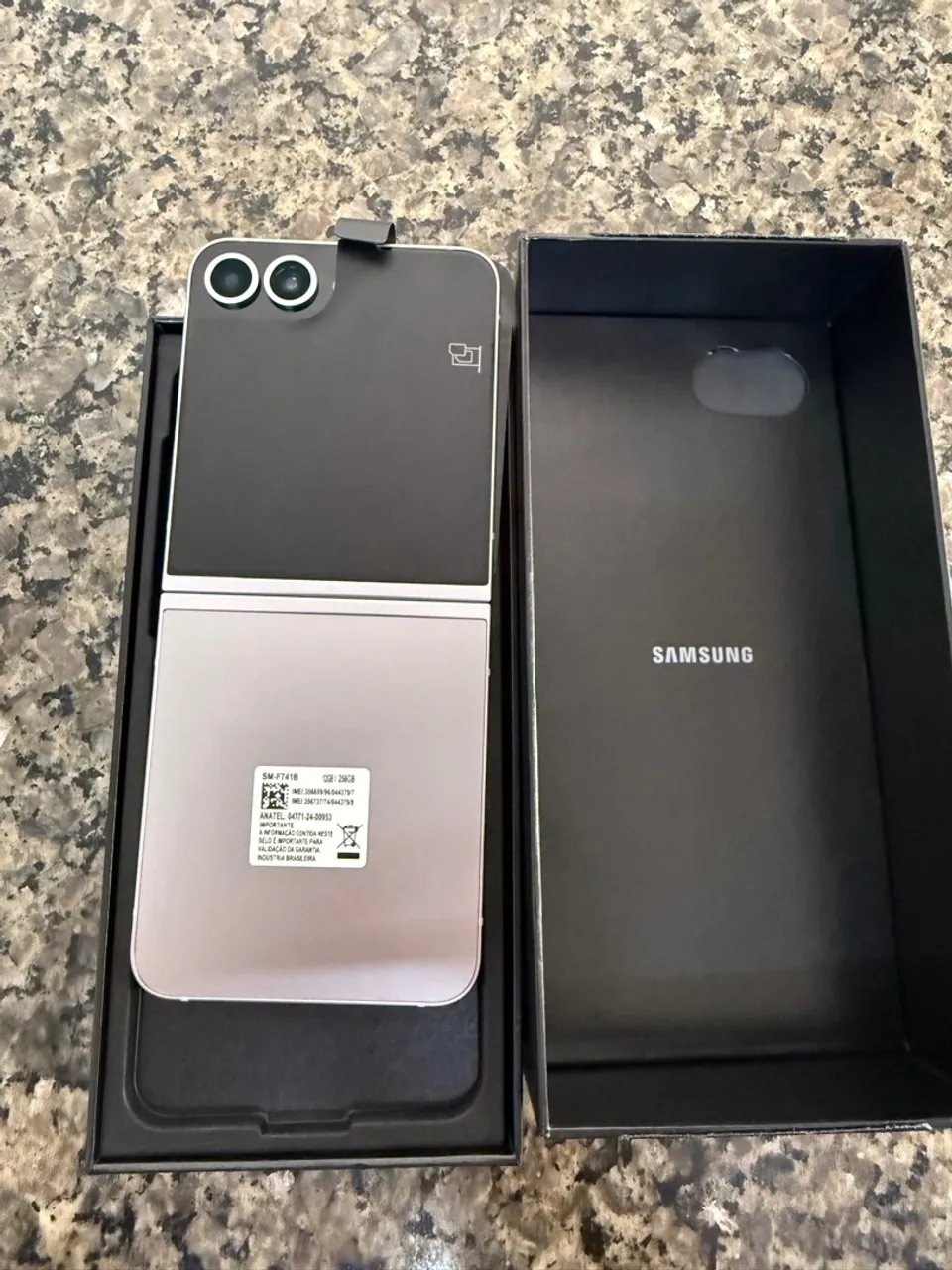 Galaxy z flip 6 256gb 12gb ram novo