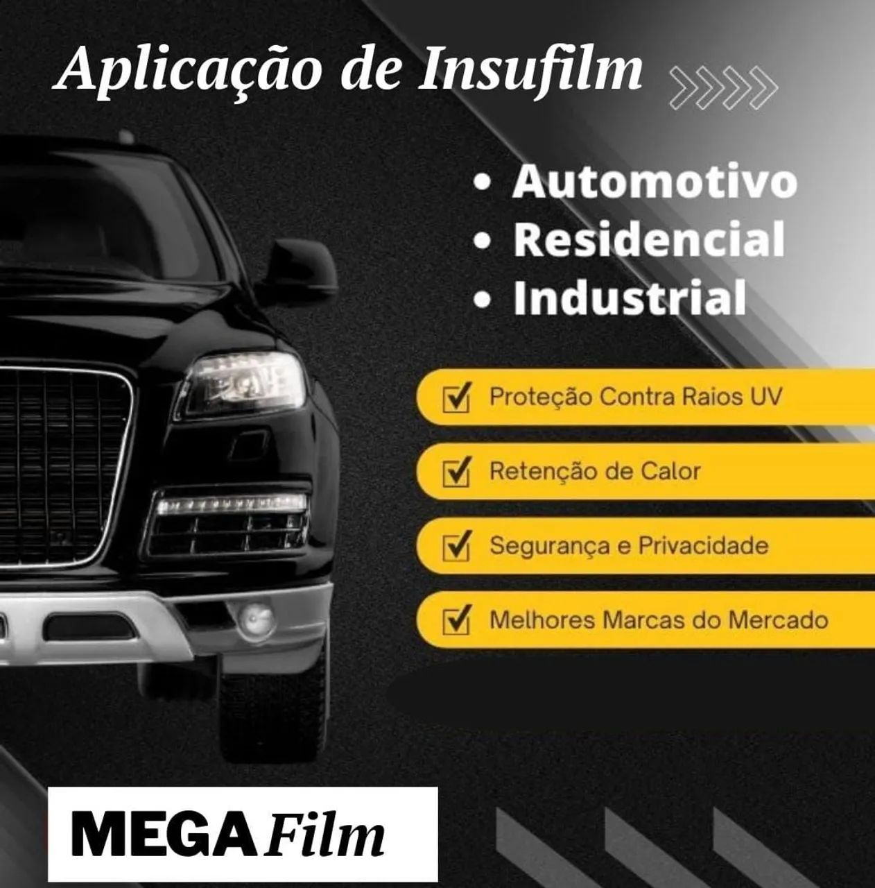 Aplicação de insulfilm 