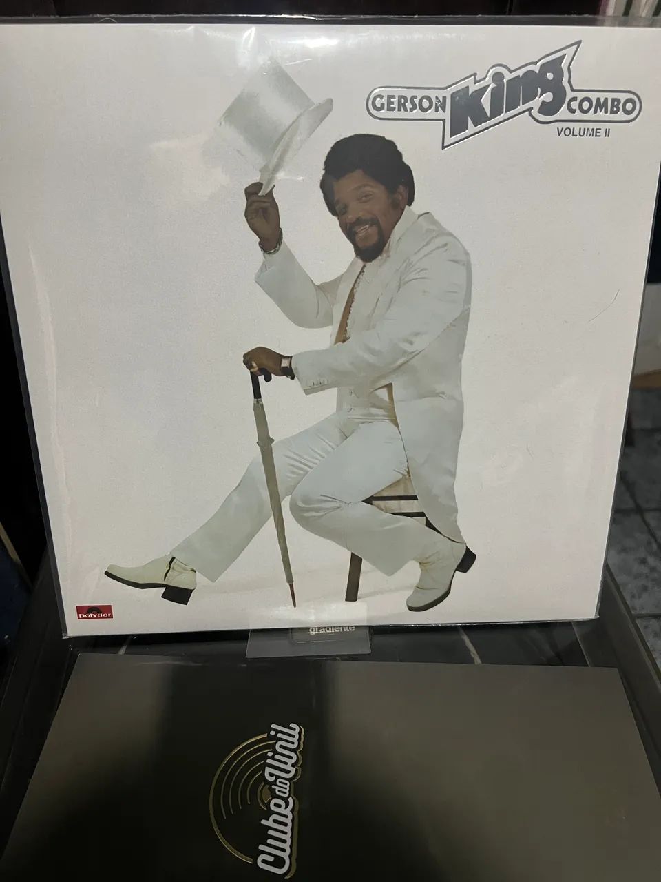 LP - GERSON KING COMBO - VOLUME II 2 - CLUBE DO VINIL UNIVERSAL - NOVO - Foto 2