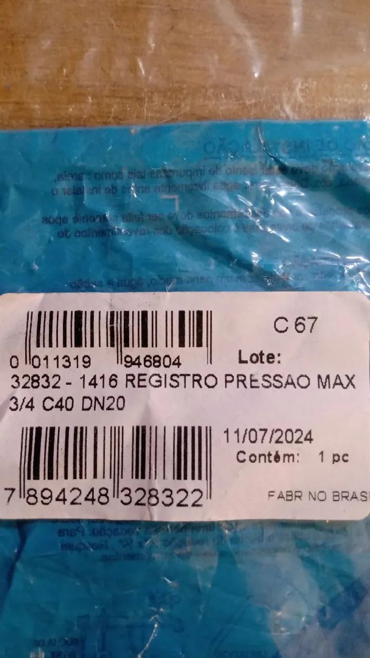Registro de Pressão 3/4 DN20 Bognar - Foto 4