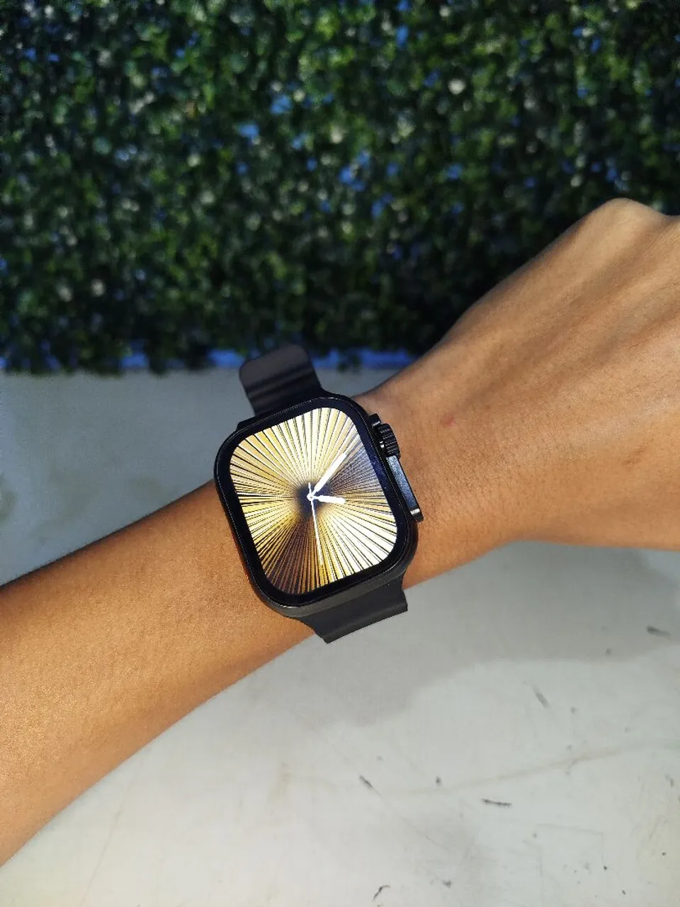 Smartwatch T900 Ultra, verifica batimentos cardíacos e oxigênio no sangue