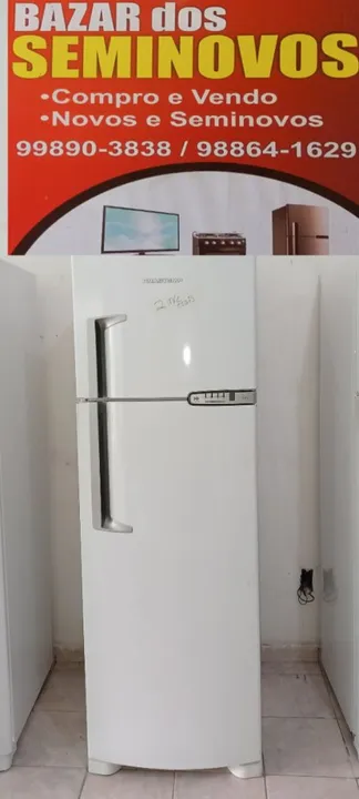 Geladeira Brastemp modelo BRB39 frost free 356 litros !