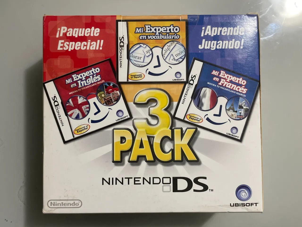 Mi Experto em Inglês 3 Pack Nintendo DS Lacrado - Jogos de Vídeo