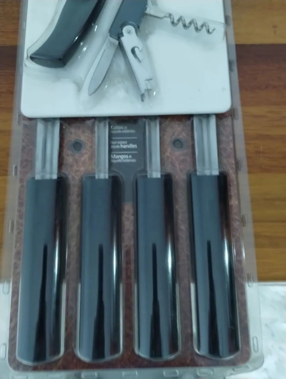 Kit Churrasco Aço Inox 8 Pçs Com Tábua - Tramontina - Foto 2