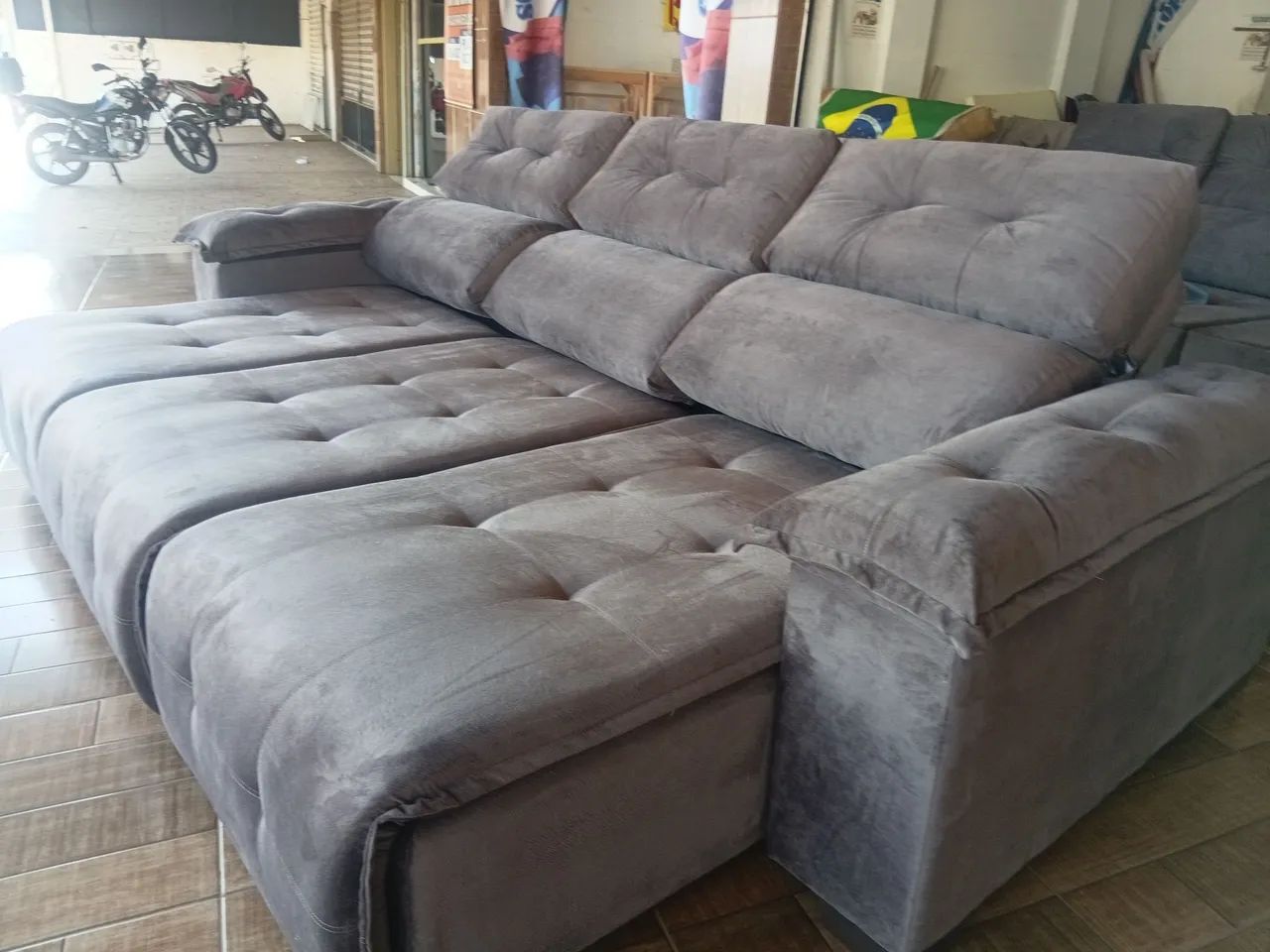 Sofá Retrátil e Reclinavel Pronta entrega.  - Foto 5