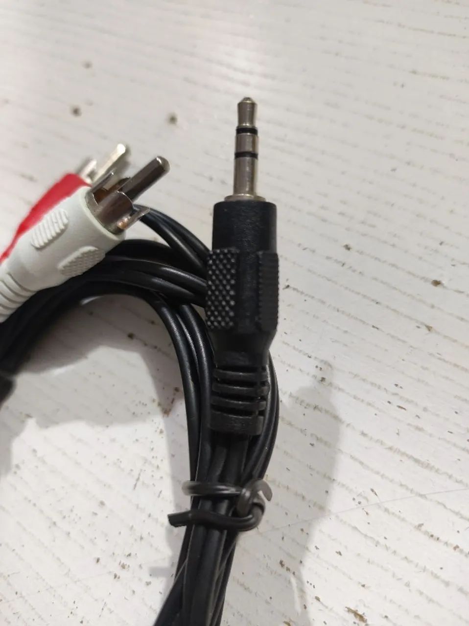Cabo P2 x 2RCA 1.5M Áudio  - Foto 3