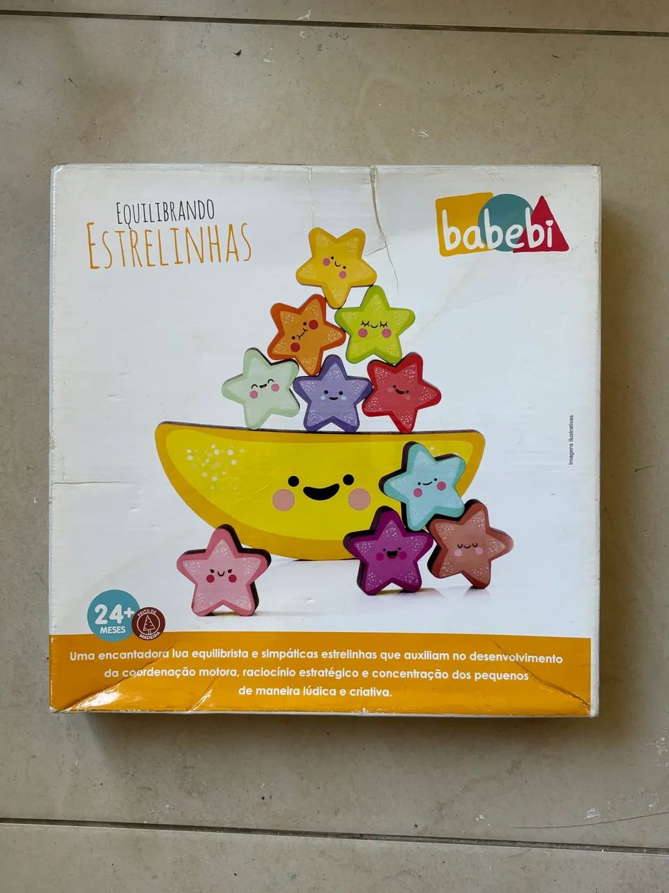 Babebi Equilibrando Estrelinhas