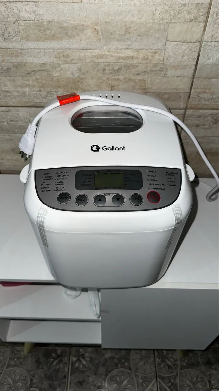 Panificadora 19 programas Gallant 600W - Foto 2