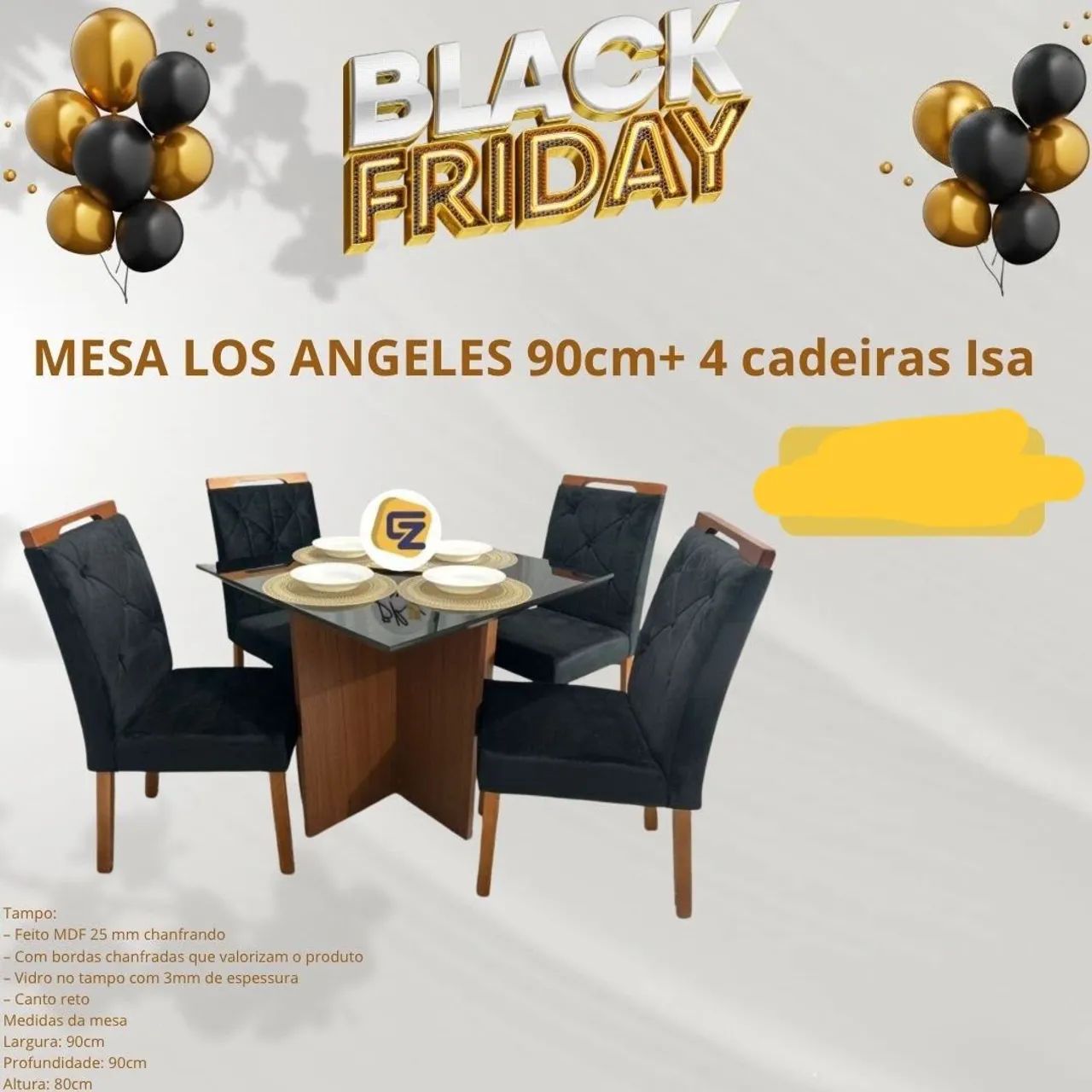 Mesas com cadeiras - Foto 2
