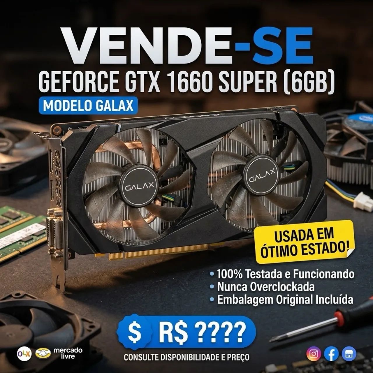 GTX 1660 Super 6gb