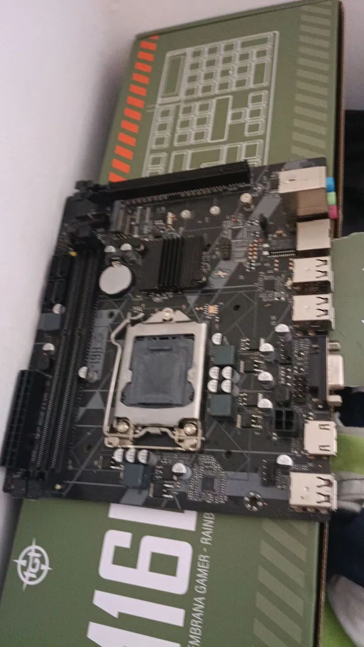 PLACA MAE H61 NUNCA USADA E MISTER G - Foto 2