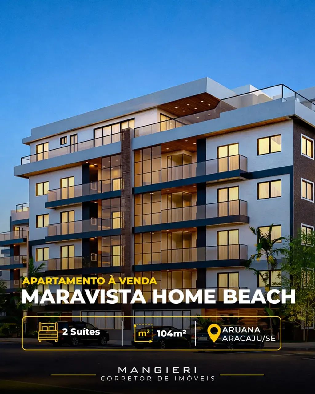 Apartamento à Venda no Maravista Home Beach