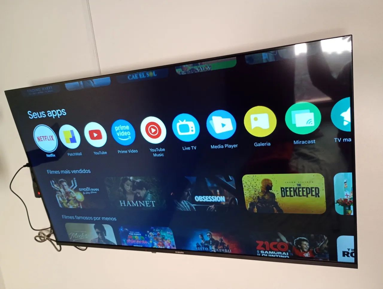 Vendo tv smart xiaomi 43 polegadas 4k  - Foto 2