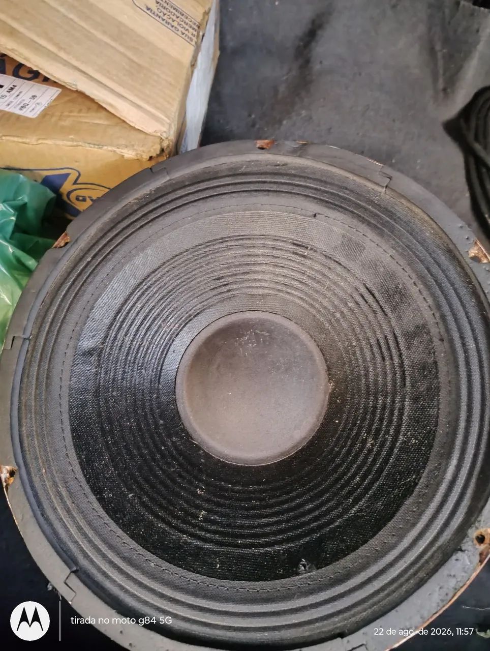Vendo alto falante de 12 polegadas e uma boca de corneta.. - Foto 2