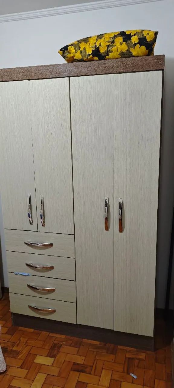 Guarda-roupas bege - Foto 2