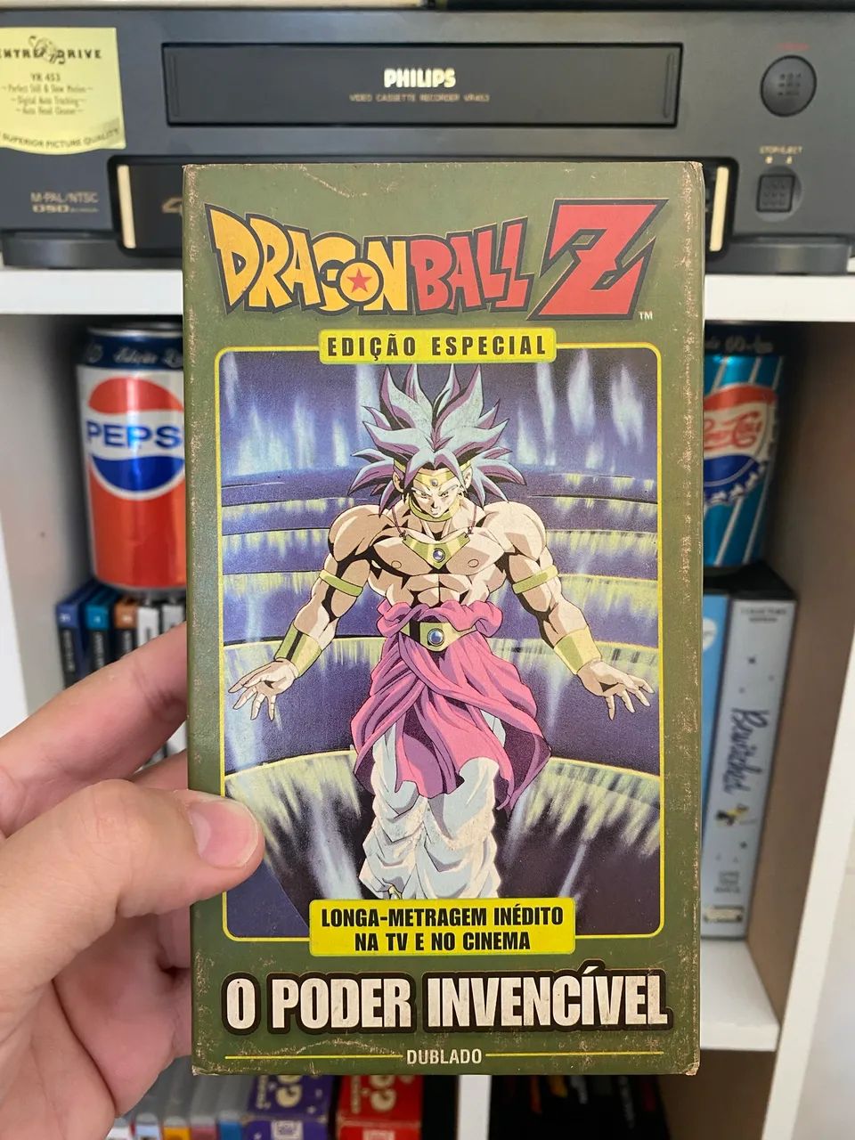Fita VHS Dragon Ball Z: O Poder Invencível - Anime