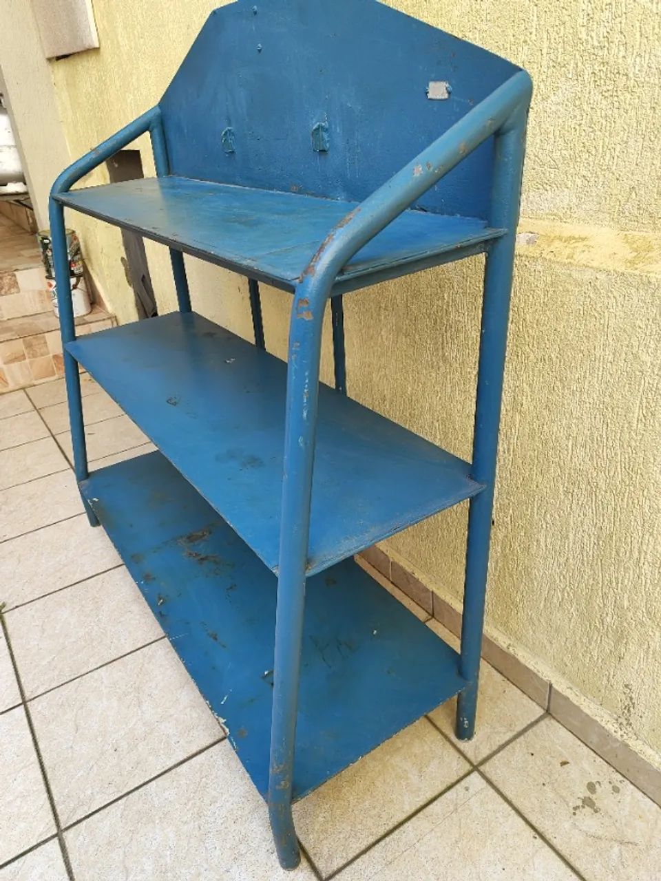 Estante / Bancada Expositora Industrial com 3 Prateleiras de Ferro Super Reforçada - Foto 5