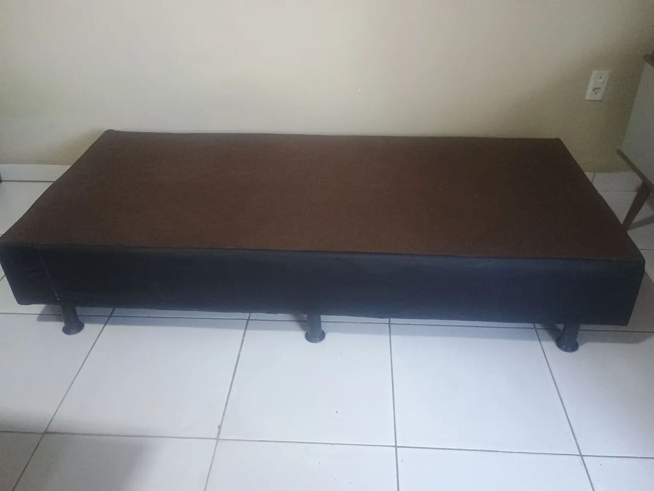 Cama box casal base e o colchão molas ensacadas  - Foto 5