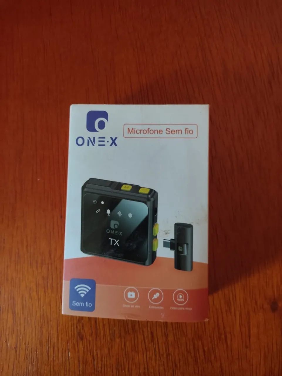 Microfone Lapela sem fio Onex
