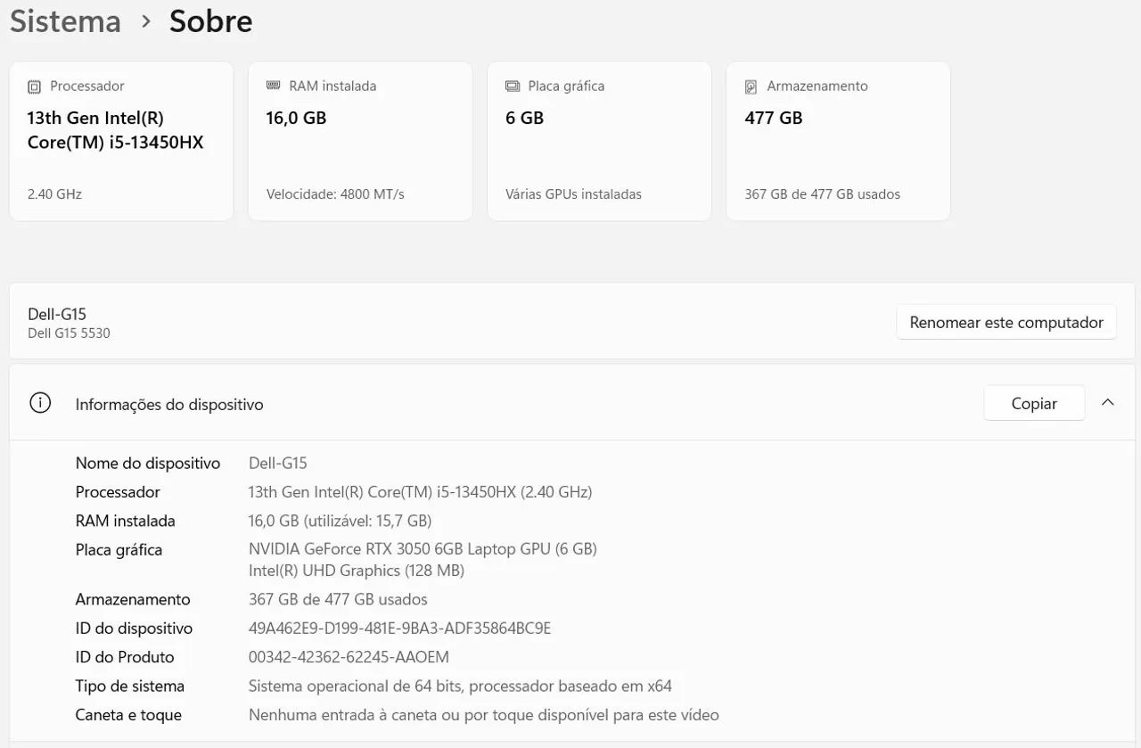 DELL G15 5530 - Foto 4