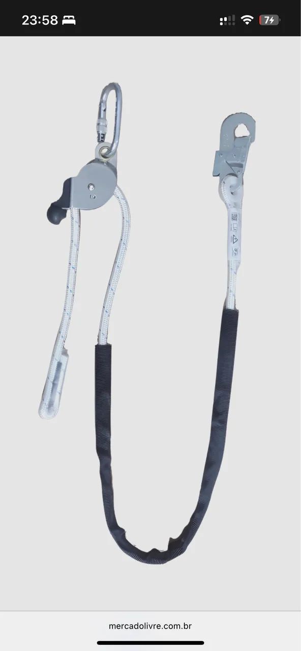 Cinto Paraquedista + Talabarte De Posicionamento - Foto 3