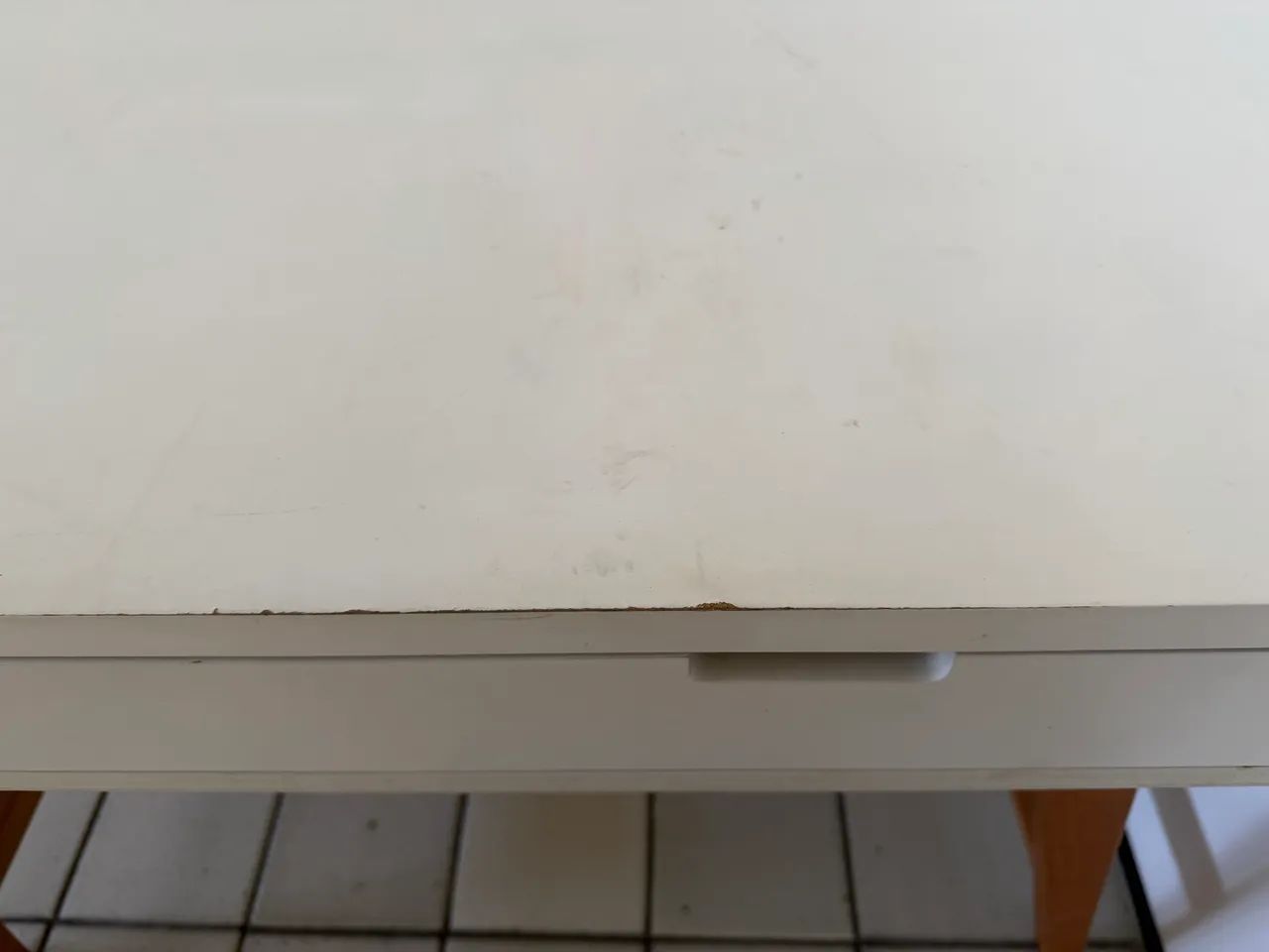 Mesa escrivaninha branca 1.20 - Foto 5