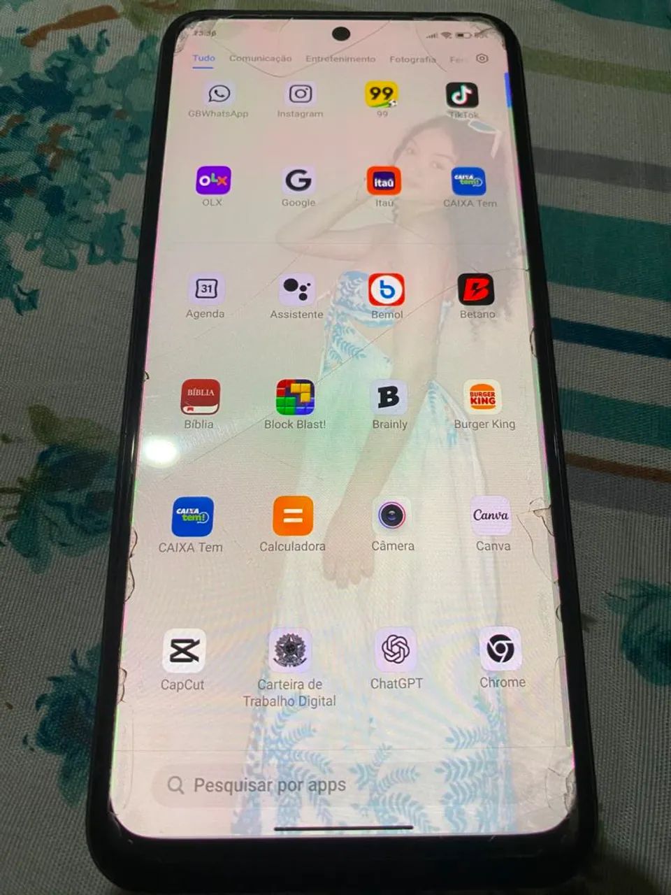 VENDO OU TROCO POR IPHONE!!! Xiaomi Redmi Note 10S Conservado - Ótimo Preço. - Foto 4