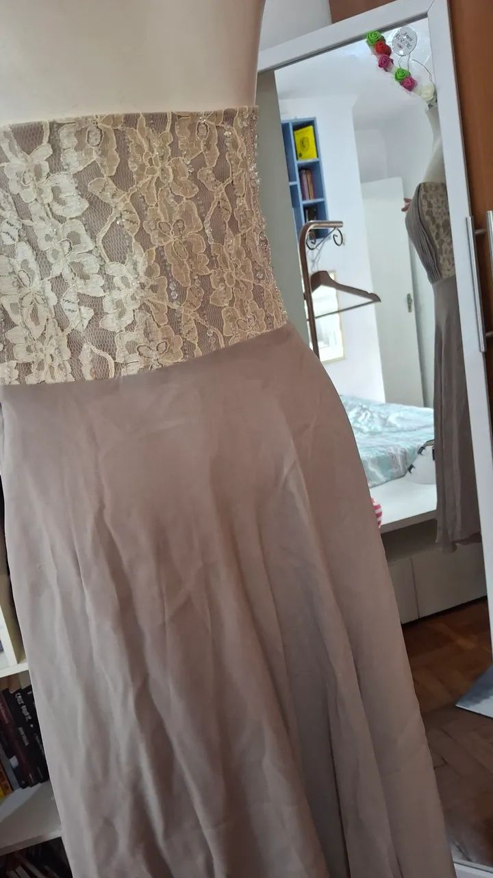VESTIDO DE FESTA LELIS BLANC - Foto 3
