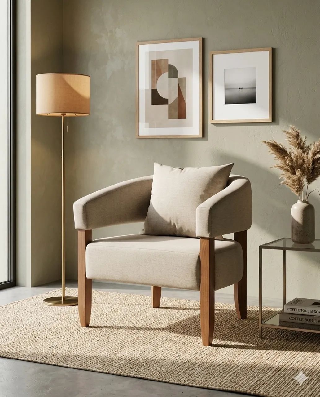 Poltrona decorativa Florence 12x R$ 74,99 - Foto 4