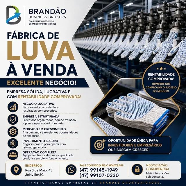 Fábrica de Luvas em Joinville 