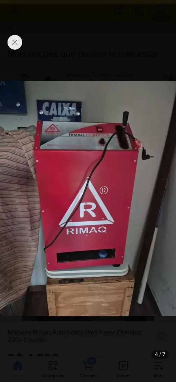 Máquina de chinelo RIMAQ  - Foto 4