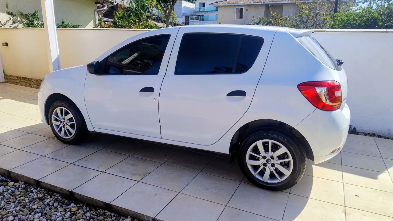 Renault Sandero Authentique Flex 1.0 12V 5P 2020 - Foto 3