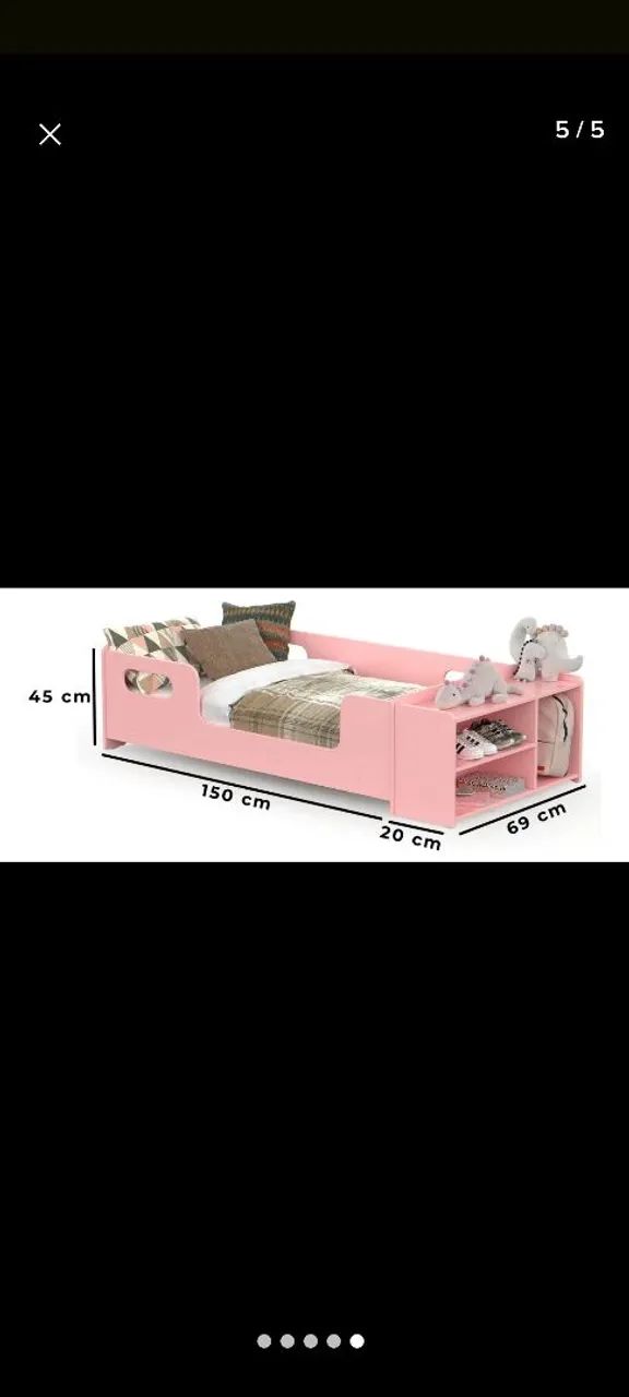 Mini cama montessoriana - Foto 4