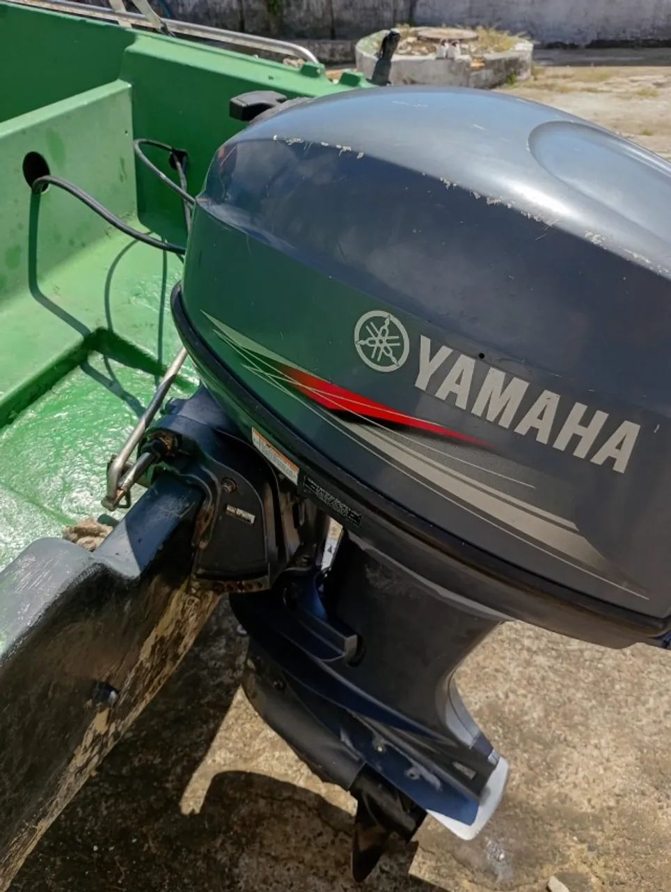 Lancha completa com motor yamaha - Foto 4