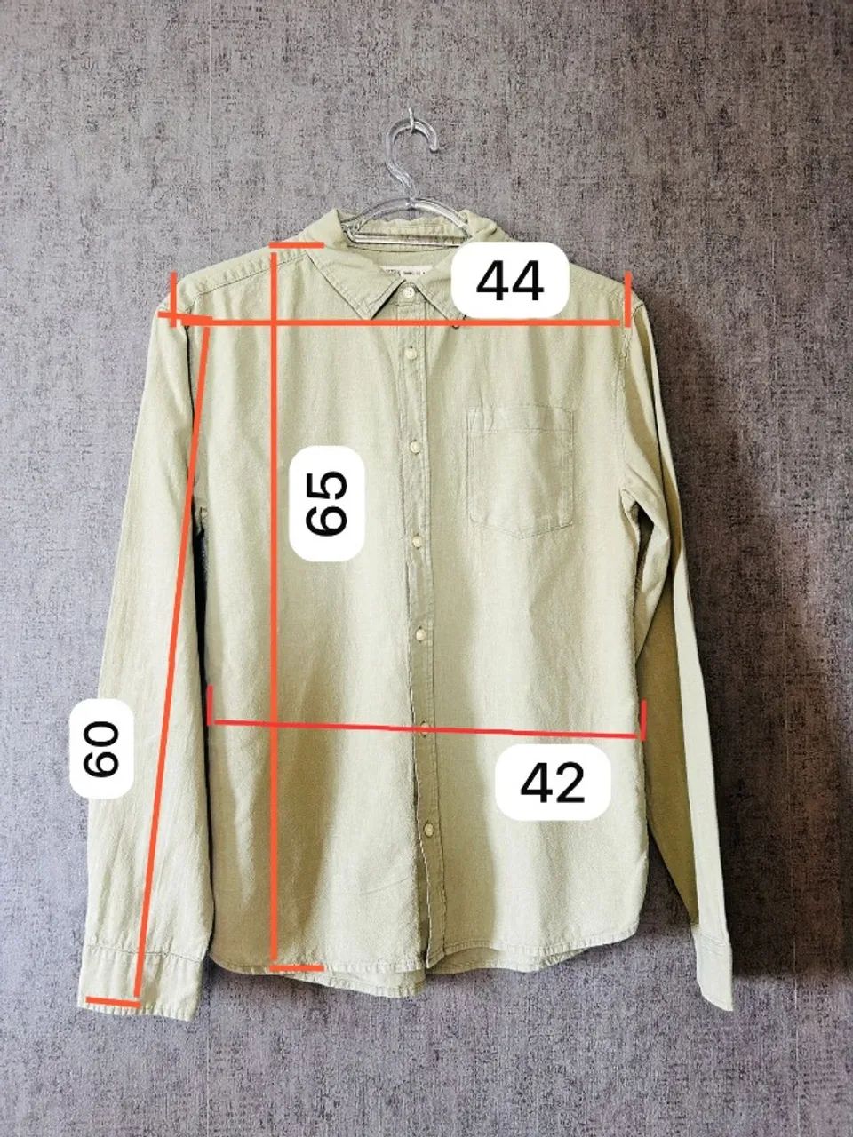 Camisa Social Verde Claro - Foto 5
