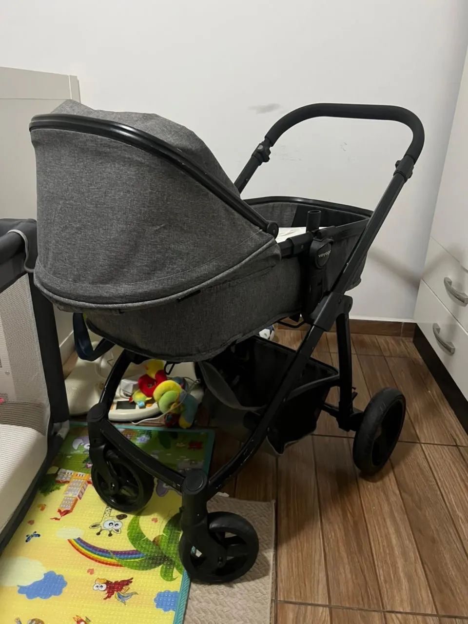 carrinho de bebe voyage moises retratil - Foto 3