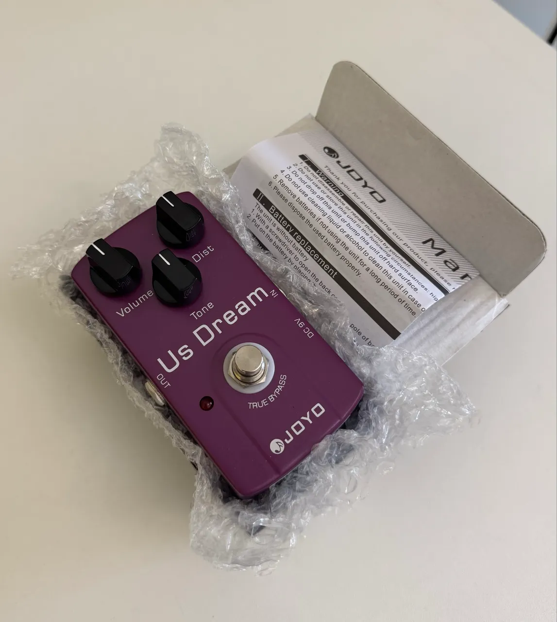 Pedal de Guitarra Dream Machine Delay da VTR Efects - Raridade