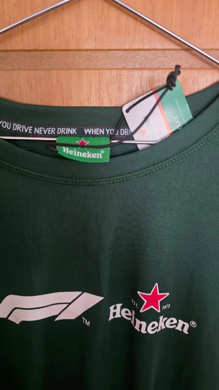 Camisa Heineken Fórmula 1 - Edição Especial - Foto 2