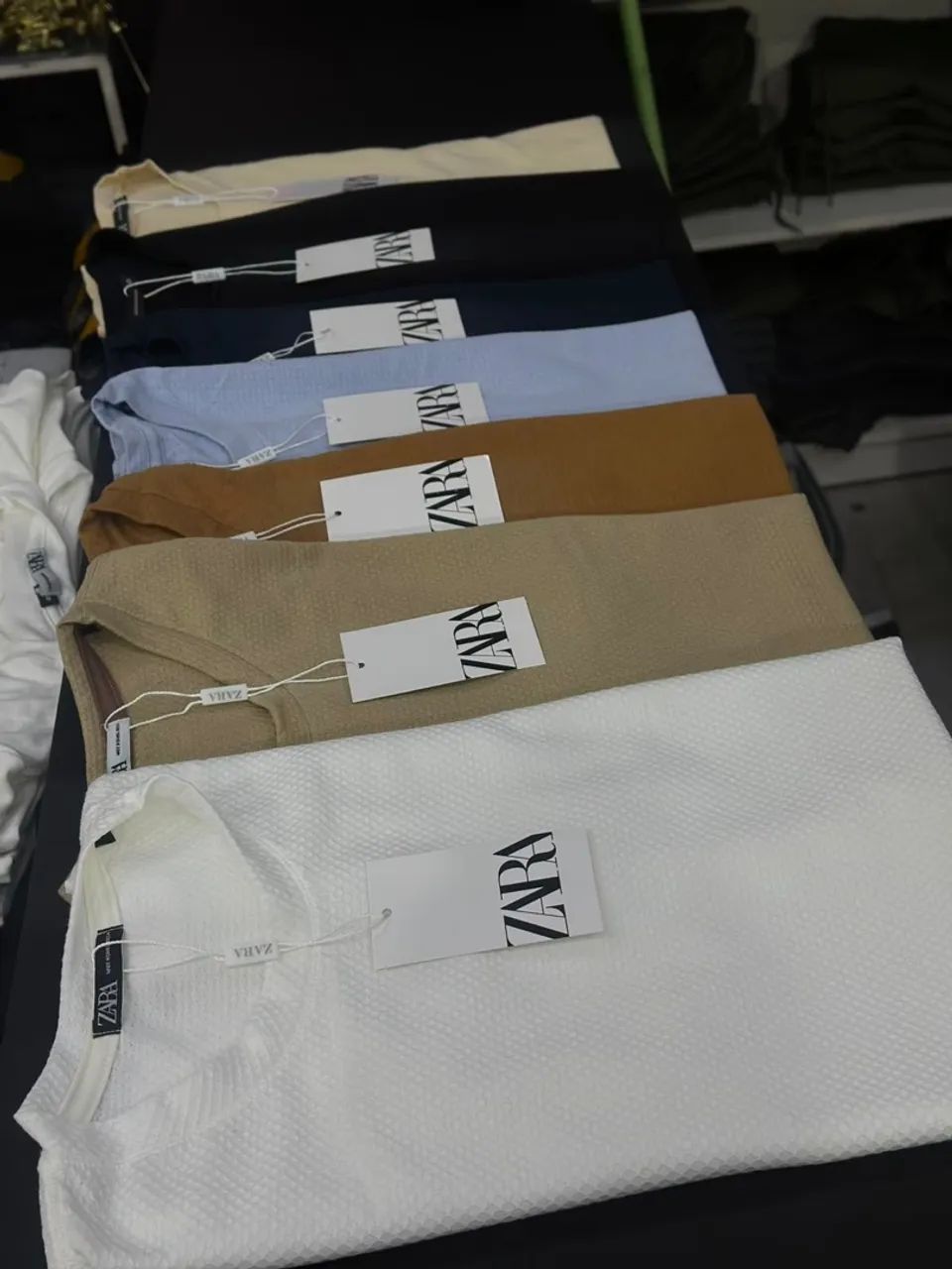 Camisetas texturizadas 