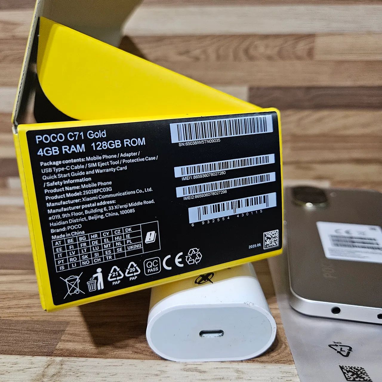 Smartphone POCO C71 Gold 128GB  - Foto 5