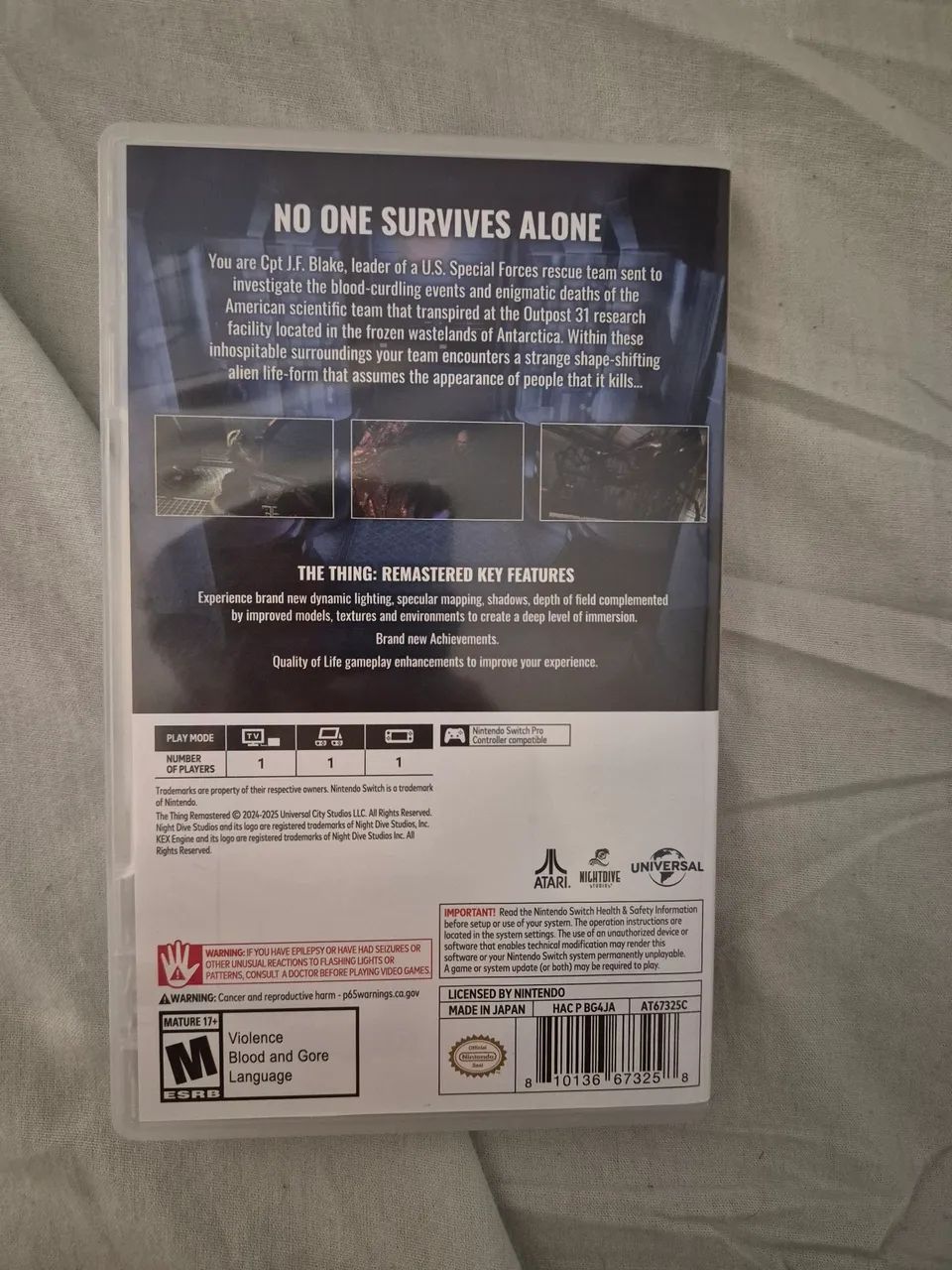 The Thing - Nintendo switch  - Foto 2