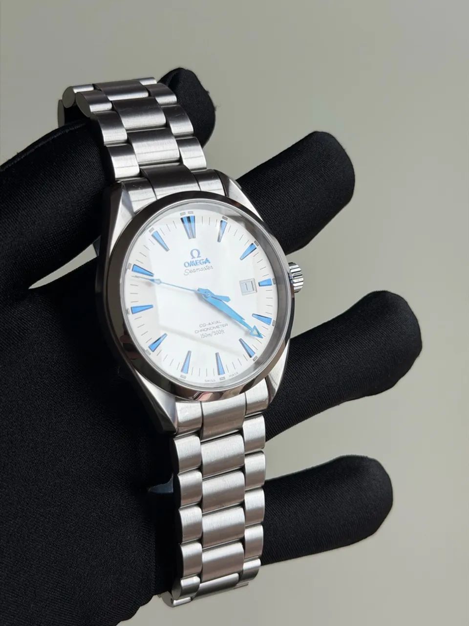 Relógio omega Aqua Terra 39mm completo  - Foto 5