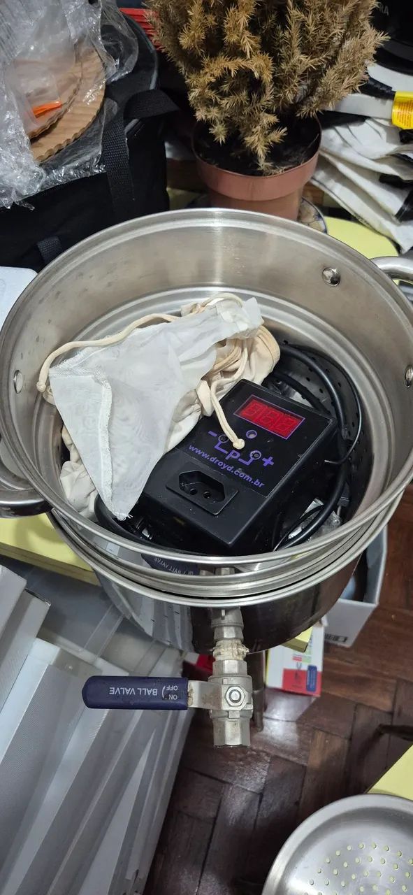 Oportunidade KIT de  produção de cerveja artesanal semi automatico- 5 litros - Foto 5
