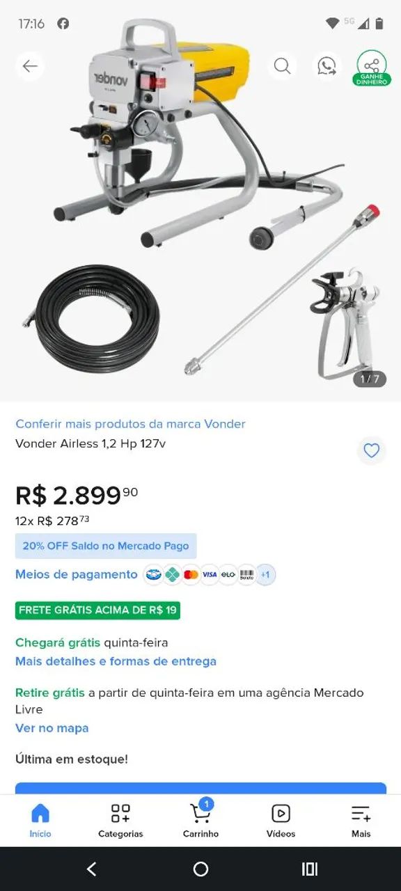 máquina de pintura Airles vonder  - Foto 2