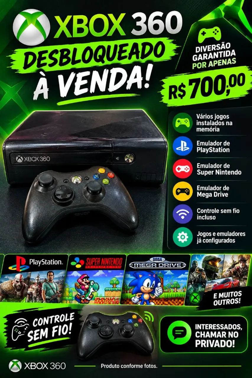 Xbox desbloqueado 