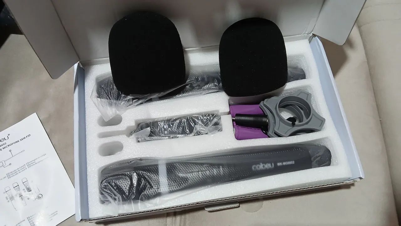 2 Microfone sem fio - Foto 5