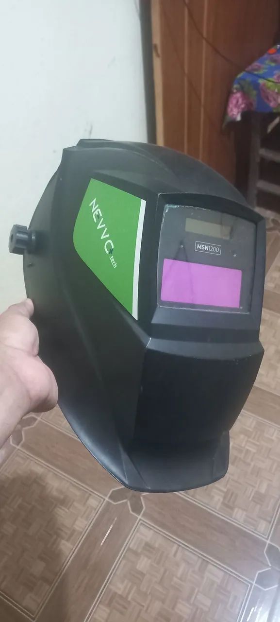Vendo máscara de solda digital nova - Foto 3